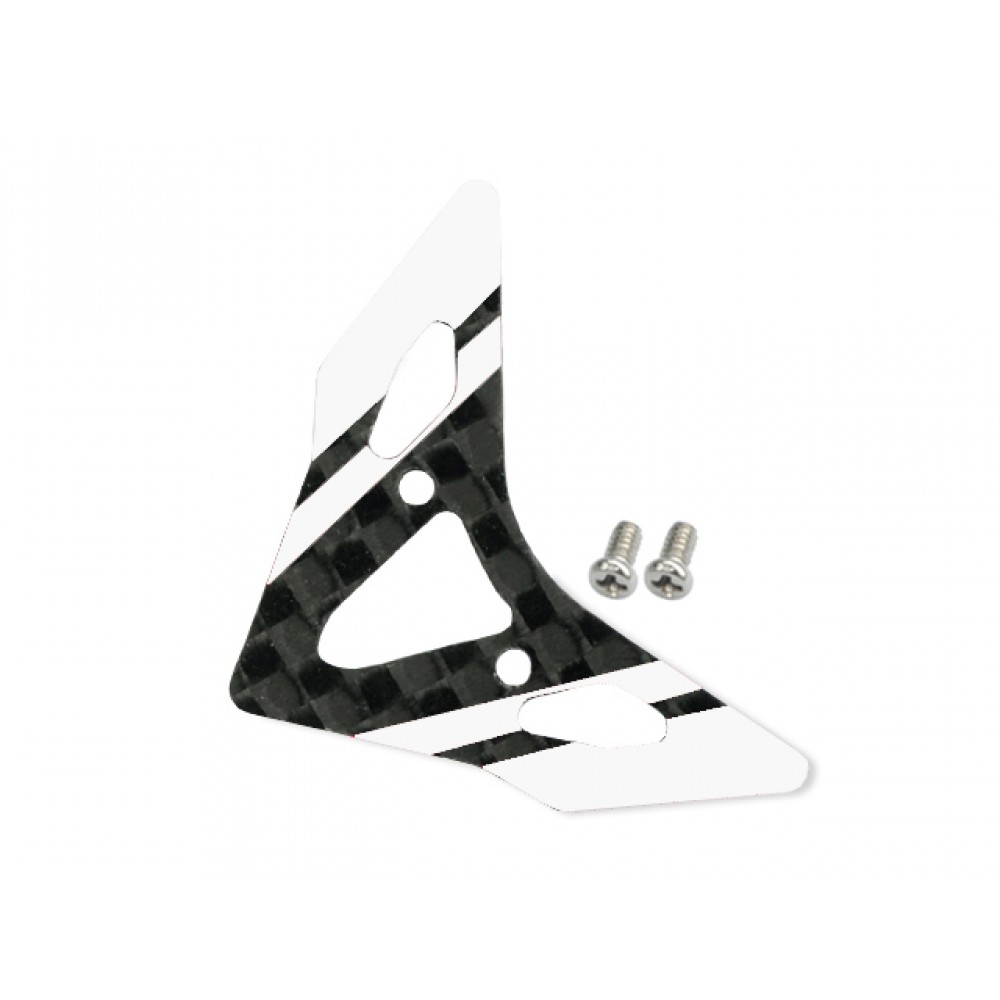 Carbon Fiber Horizontal Fin (W) (for MH Tail Boom Support Mount w/ Fin)