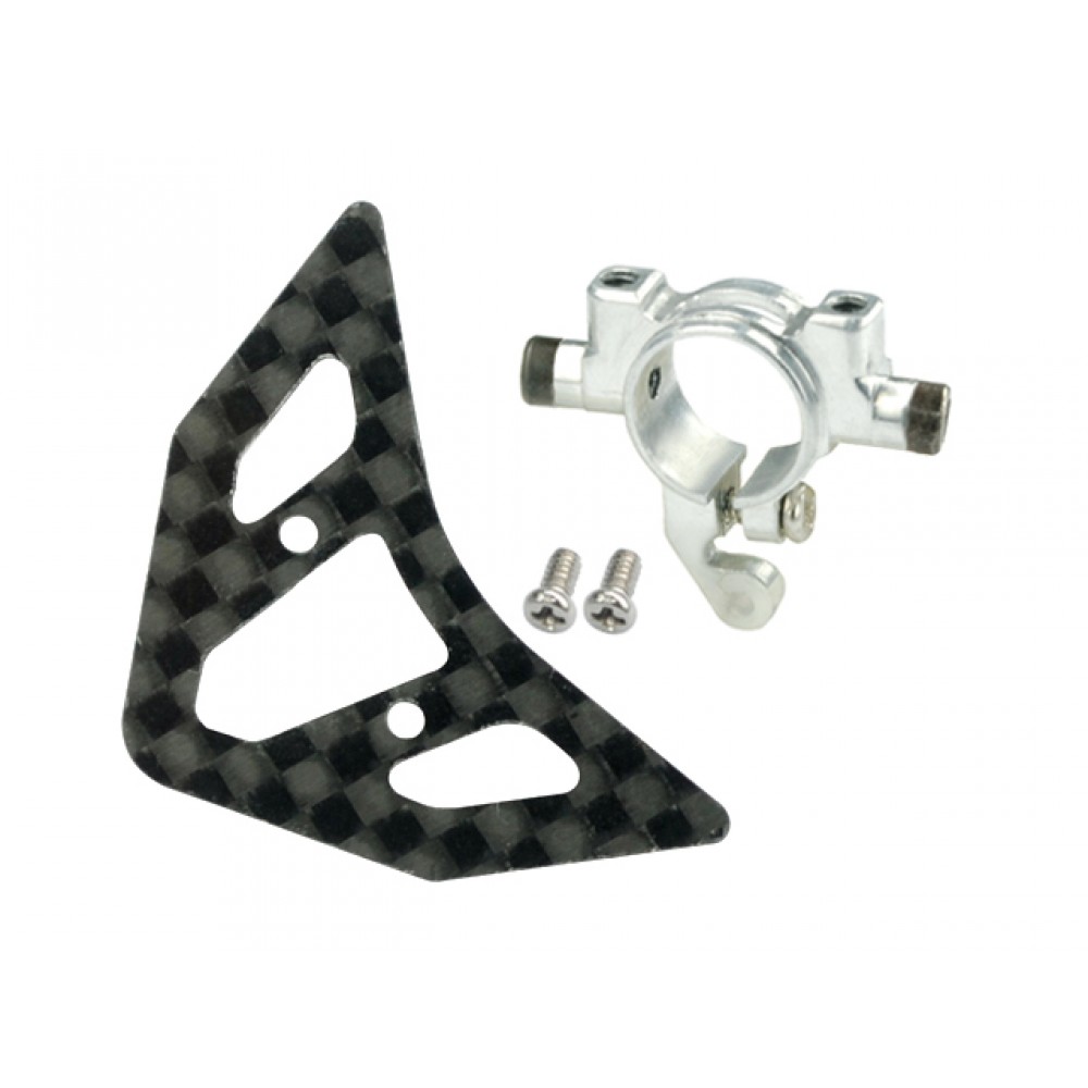 Aluminum Tail Boom Support Mount w/ Fin - BLADE 180 CFX