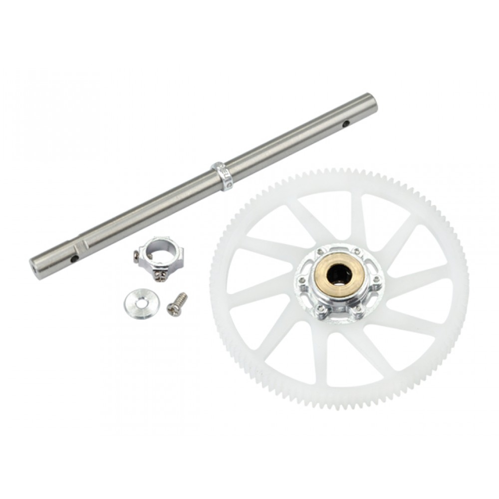 Titanium Main Shaft/CNC Delrin Main Gear/Auto-Rotation Hub set - BLADE 180 CFX / 150 S / Smart