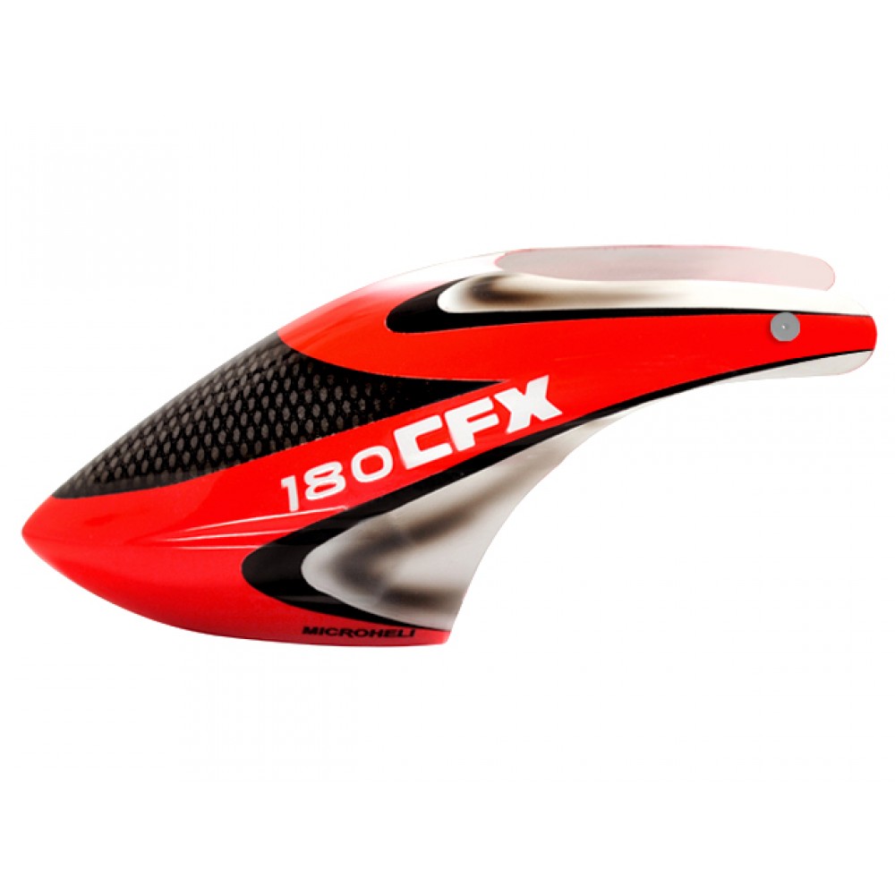 Airbrush Fiberglass Rocket Canopy - BLADE 180 CFX