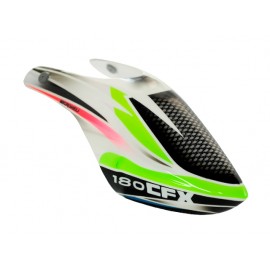 Airbrush Fiberglass White Assassin Canopy - BLADE 180 CFX