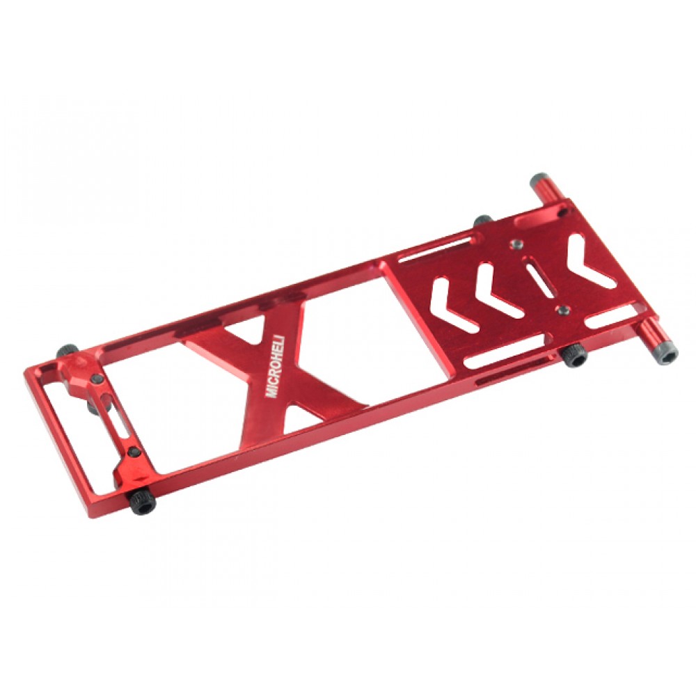 7075 Aluminum Bottom Frame (RED) - BLADE 180 CFX / FUSION 180 / 150 S / Smart