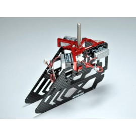 Short Head w/ Reorder Servos Set (RED) - BLADE 180 CFX