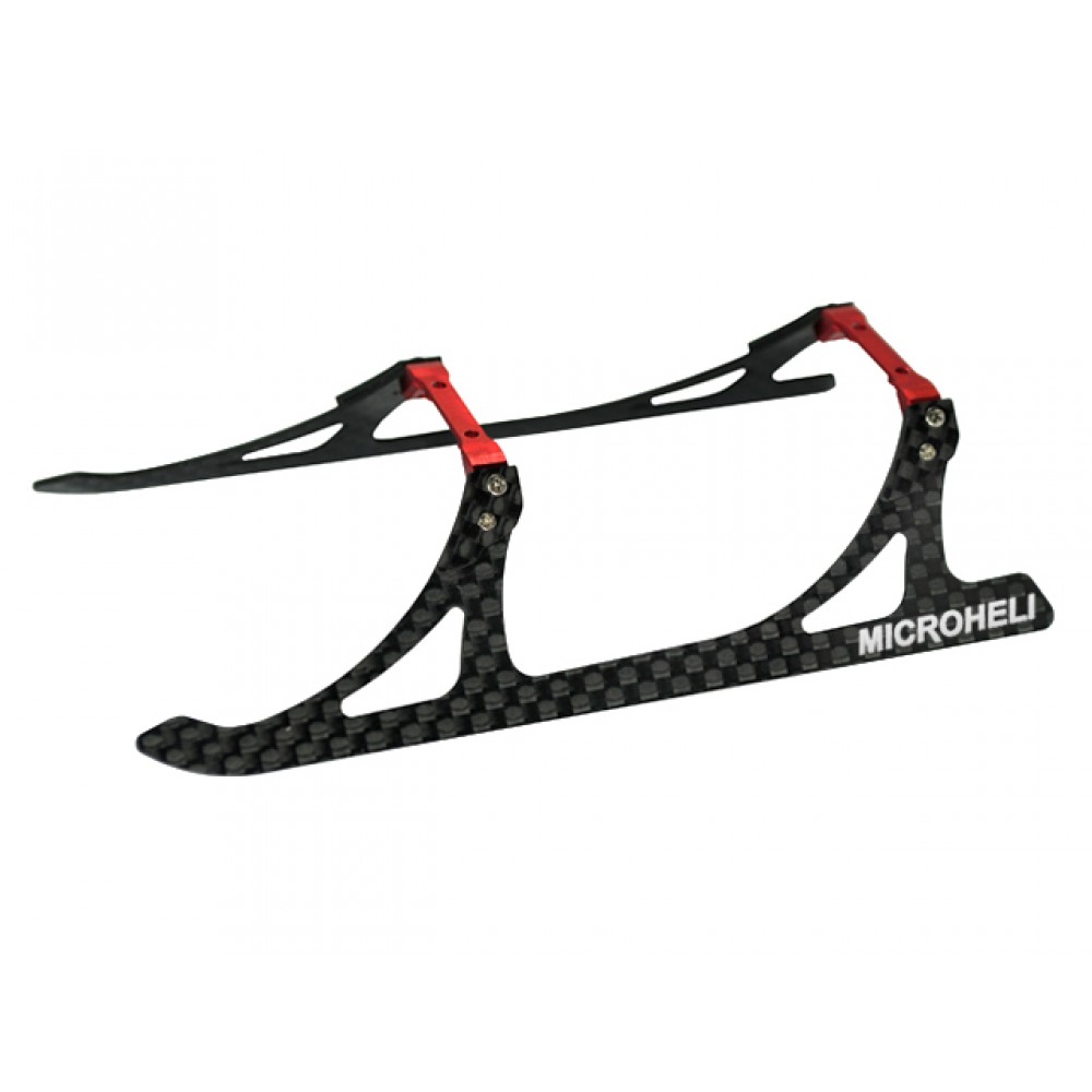 Aluminum/Carbon Fiber Landing Gear "A" Style (RED) - BLADE 180 CFX / 150 S / Smart