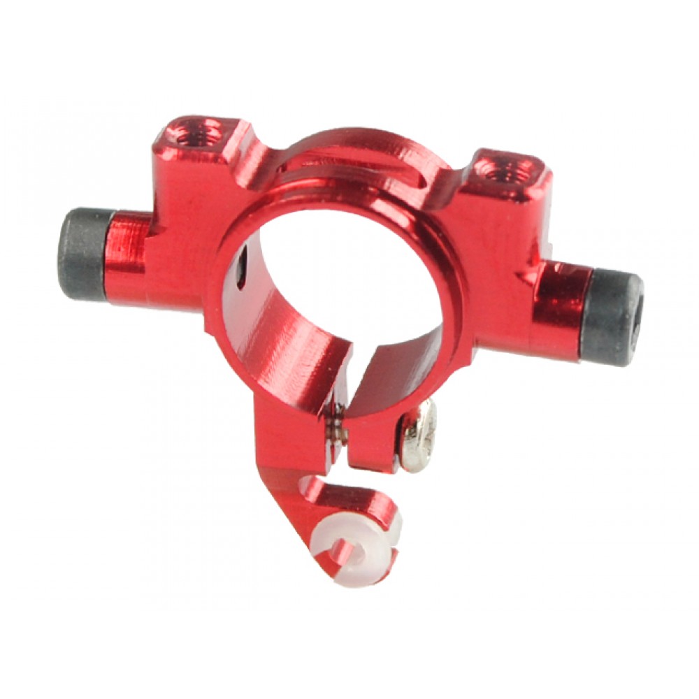 Aluminum Tail Boom Support Mount (RED) - BLADE 180 CFX