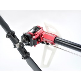 Precision CNC Aluminum Tail Gear Case (RED) - BLADE 180 CFX