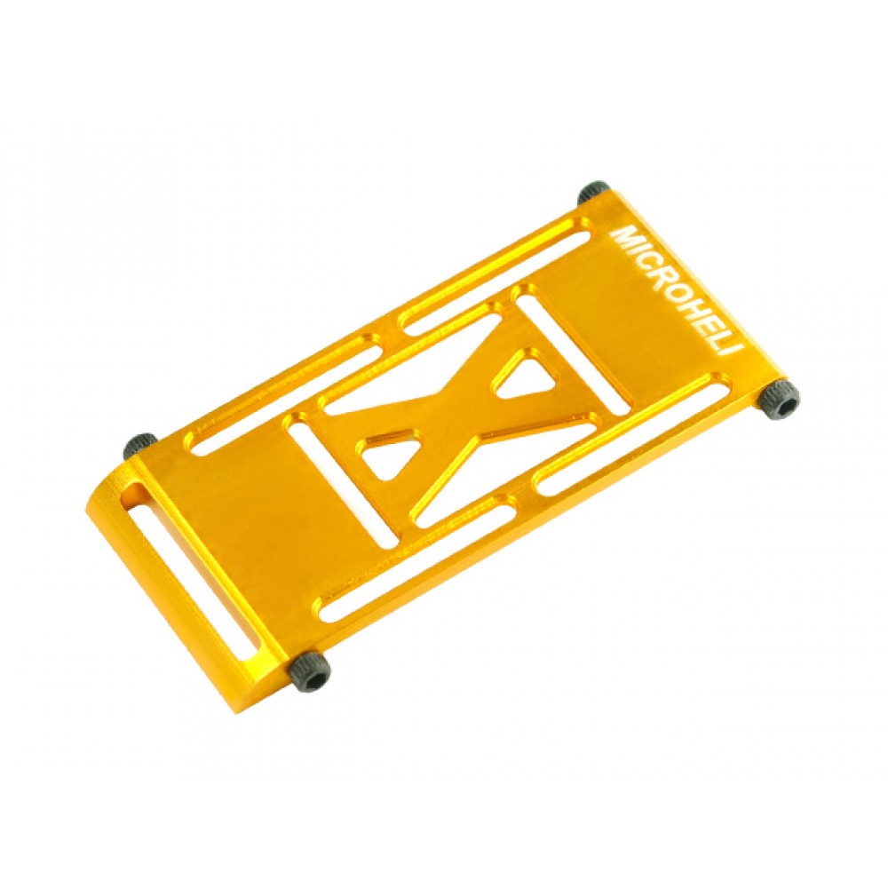 7075 Aluminum Battery Tray (GOLD) - BLADE 180 CFX / FUSION 180 / 150 S / Smart