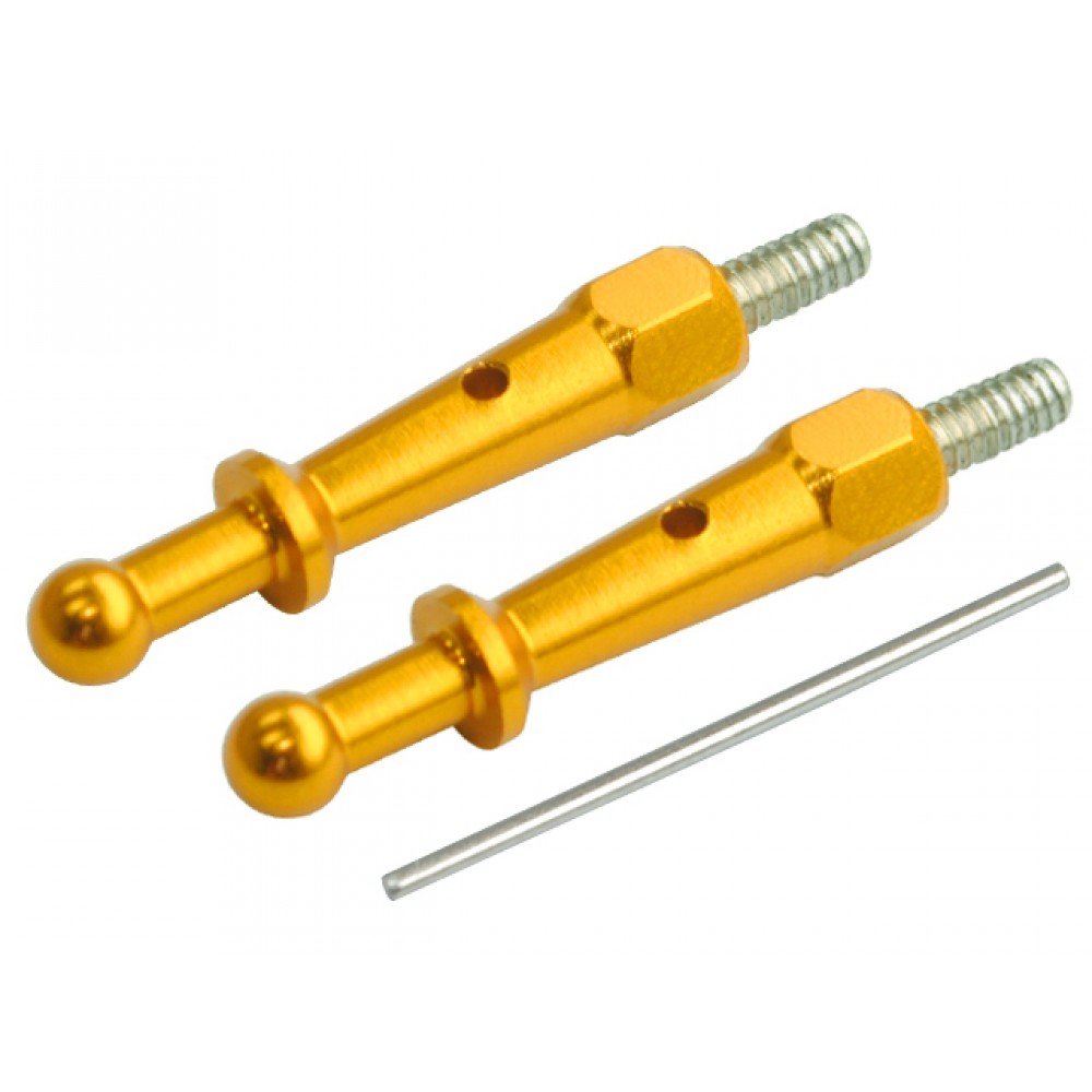 Aluminum Canopy Mount set (GOLD) - BLADE 180 CFX / 150 S / Smart