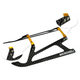 Aluminum/Carbon Fiber Landing Gear "D" Style (GOLD) - BLADE 180 CFX / 150 S / Smart