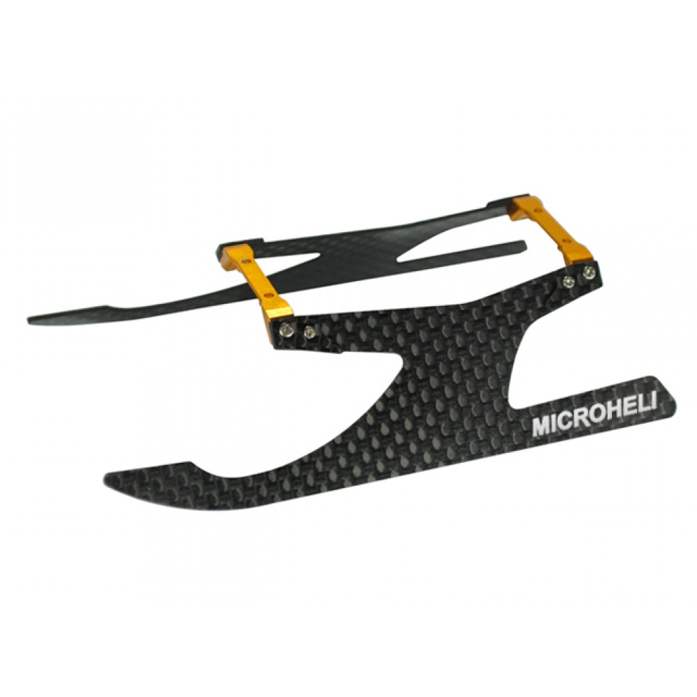 Aluminum/Carbon Fiber Landing Gear "I" Style (GOLD) - BLADE 180 CFX / 150 S / Smart