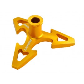 CNC Aluminum Swashplate Leveler (GOLD) - BLADE 180 CFX/130 S/150 S/FUSION 180/INFUSION 180/OMP M2