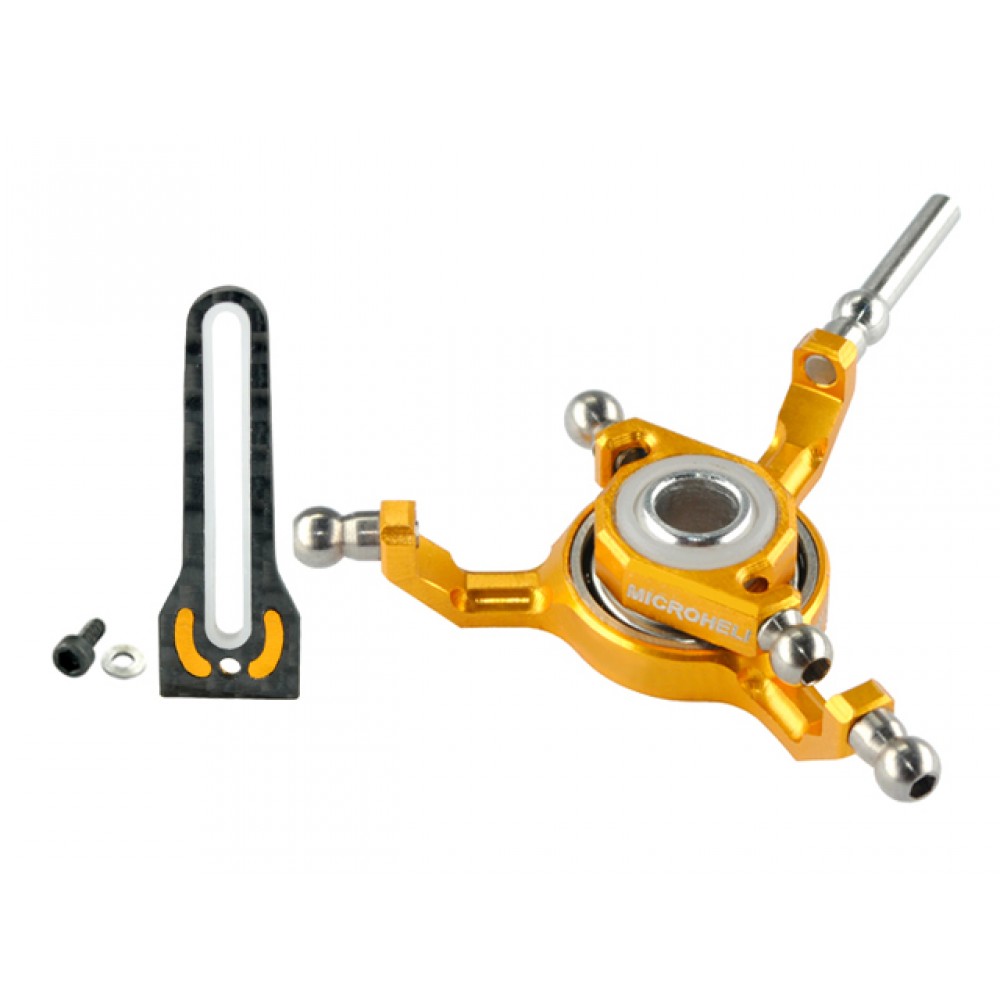 Titanium X Swashplate w/ Anti-Rotation Guide combo (G) - BLADE 180 CFX / FUSION 180 / 150 S / Smart