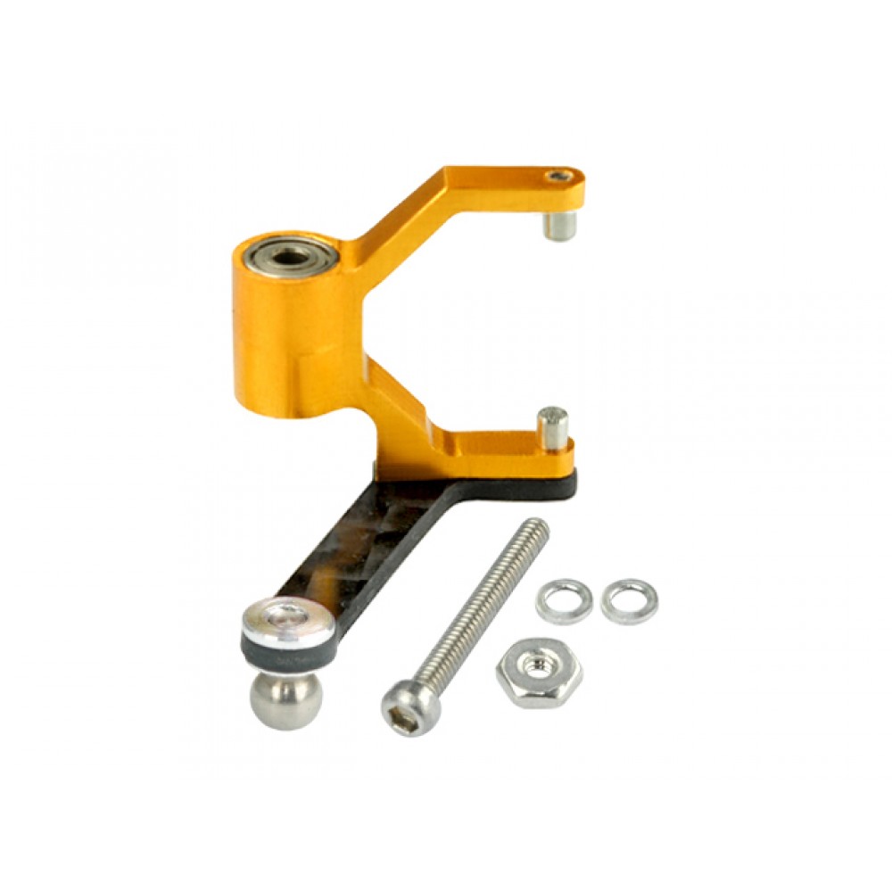 7075 Aluminum/Carbon Fiber Tail Pitch Lever (GOLD) - BLADE 180 CFX