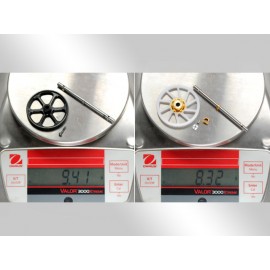 Titanium Main Shaft/CNC Delrin Main Gear/Auto-Rotation Hub set (GOLD) - BLADE 180 CFX / 150 S / Smart