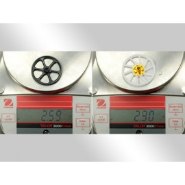 CNC Delrin Main Gear w/ Adjustable Hub set (GOLD) - BLADE 180 CFX / 150 S / Smart