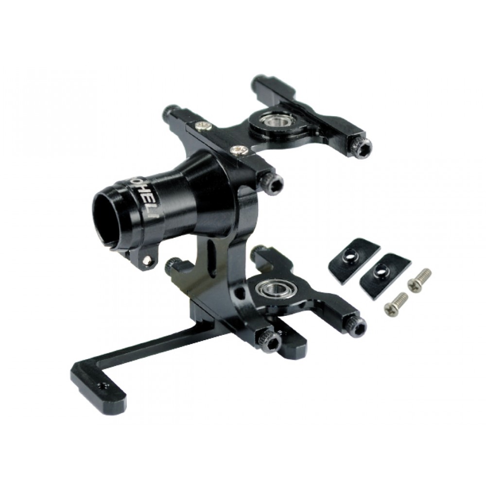 Aluminum Tail Boom/Servo Mount (BLACK) - BLADE 180 CFX