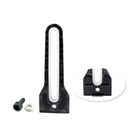 Aluminum/Carbon Fiber Anti-Rotation Guide set (BLACK) - BLADE 180 CFX / FUSION 180 / 150 S / Smart