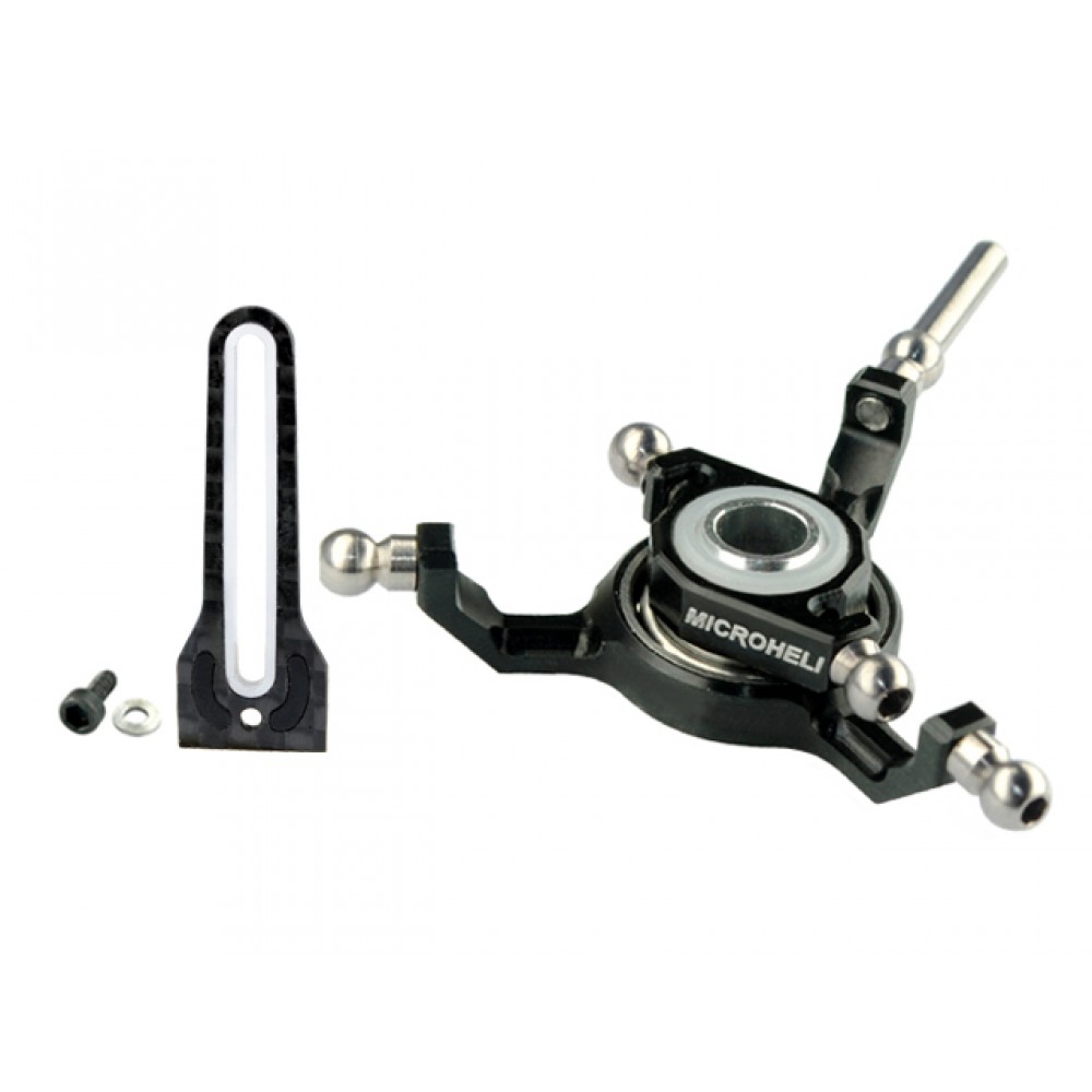 Titanium X Swashplate w/ Anti-Rotation Guide combo (BL) - BLADE 180 CFX / FUSION 180 / 150 S / Smart