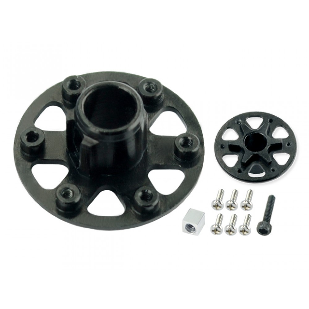 Aluminum Main Gear Hub (BLACK) (for MH-18FX069 series)