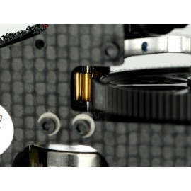 CNC Brass Pinion 12T 0.4M 1.98mm Bore w/ Spacer - BLADE 180 CFX / 130S / 150S / Smart