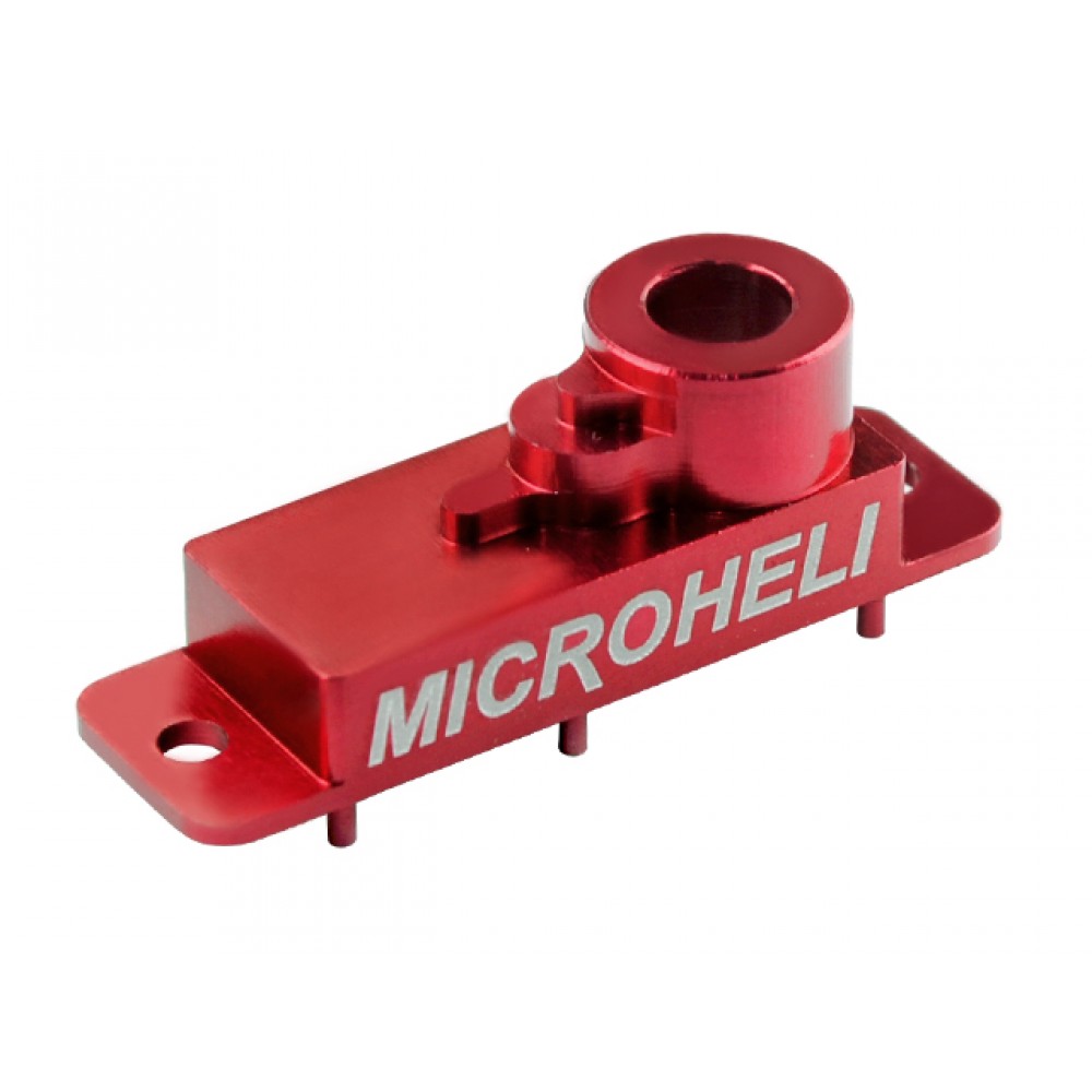 Aluminum Upper Servo Case (RED) (for Spektrum H2060)