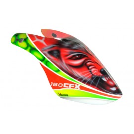 XCanopy Airbrush Fiberglass Devil Wolf Canopy - BLADE 180 CFX