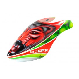 XCanopy Airbrush Fiberglass Devil Wolf Canopy - BLADE 180 CFX