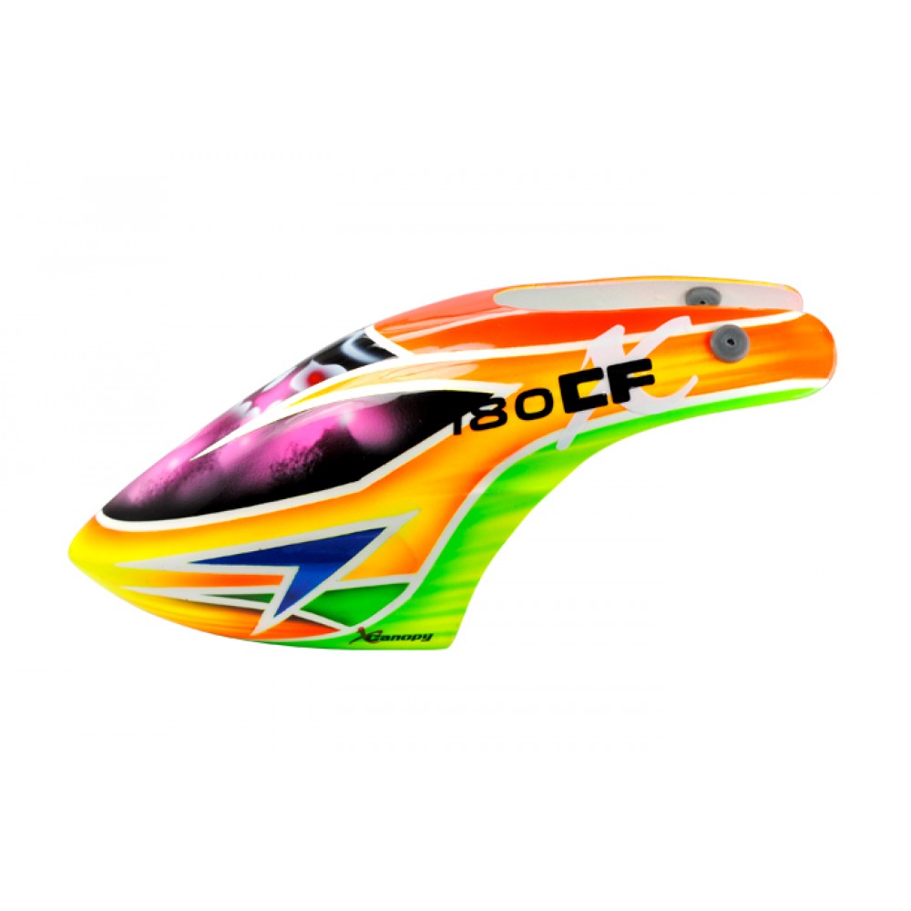 XCanopy Airbrush Fiberglass Deadpool Canopy - BLADE 180 CFX