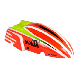 Airbrush Fiberglass Red Racing Canopy - 180QXHD