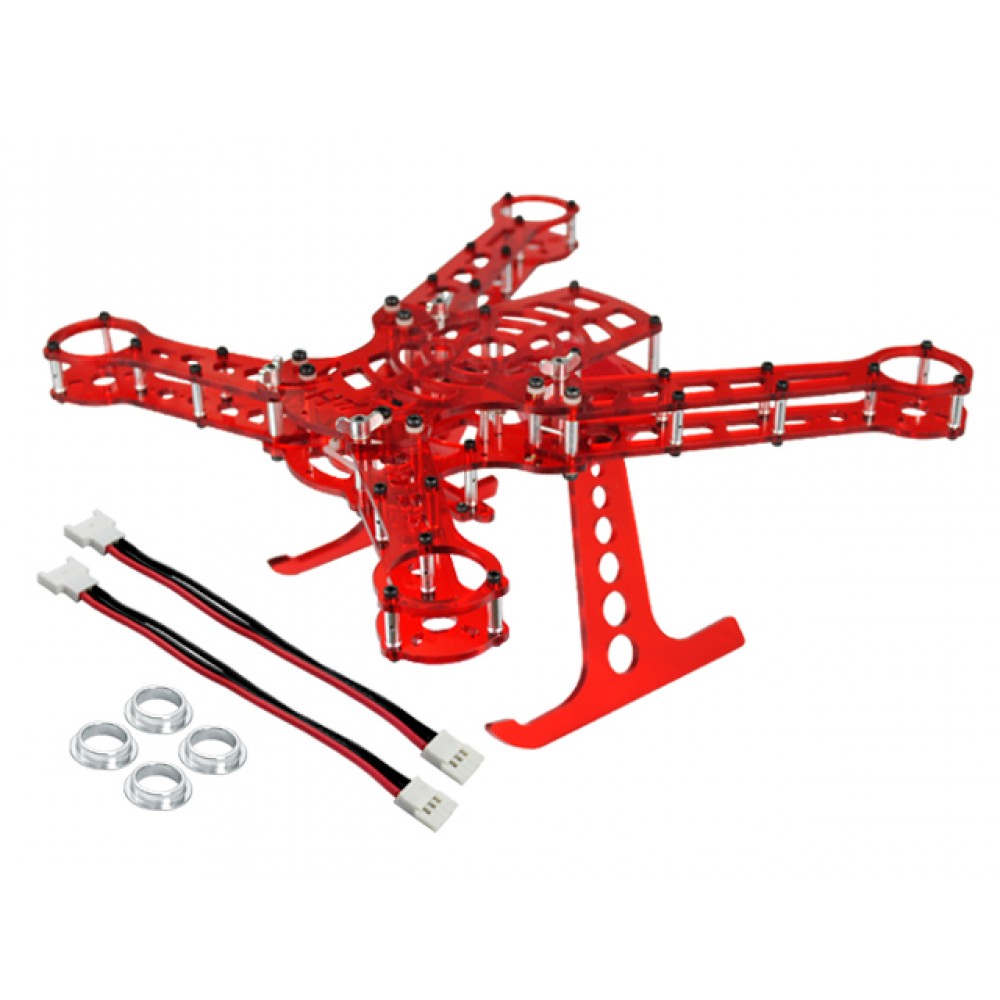 Aluminum/Acrylic Quadcopter Frame Kit - BLADE 200 QX