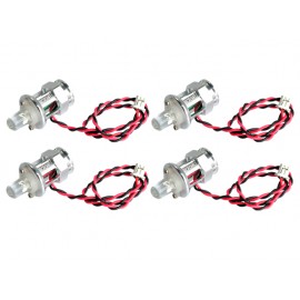 CNC Aluminum Motor Nut w/ Led - BLADE 200 QX