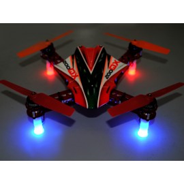 Aluminum/Delrin Landing Gear (RED) - BLADE 200 QX