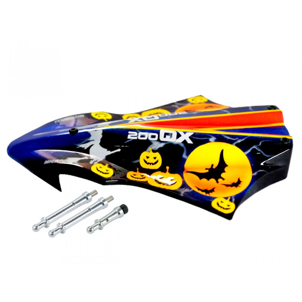 Airbrush Fiberglass Halloween Night Canopy (for MH Quadcopter Kit)