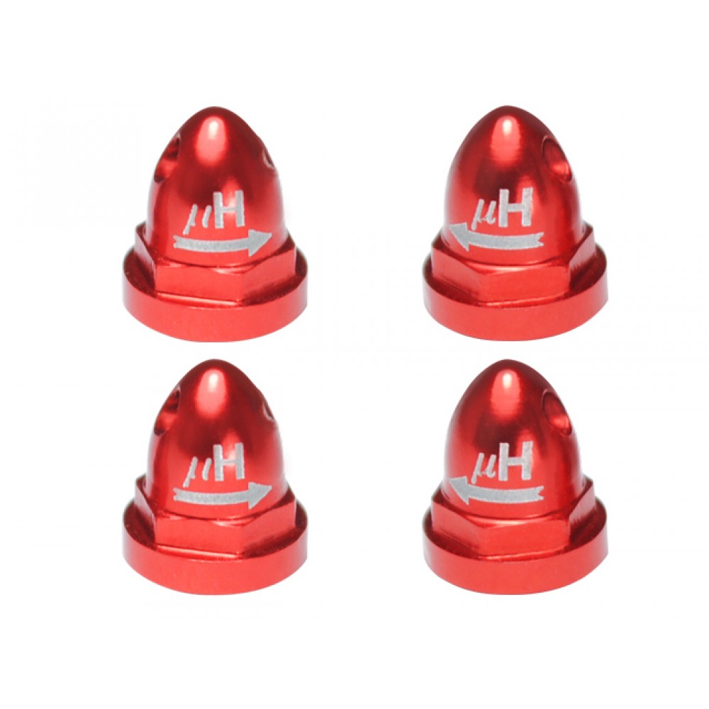 CNC Aluminum Propeller Adapter set (CW/CCW) (RED) - BLADE 200 QX
