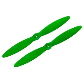 Plastic 3D Propeller 4538 CCW (GREEN) - BLADE 200 QX