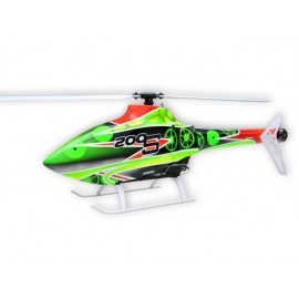 Airbrush Fiberglass Green Gears Fuselage set - BLADE 200 S