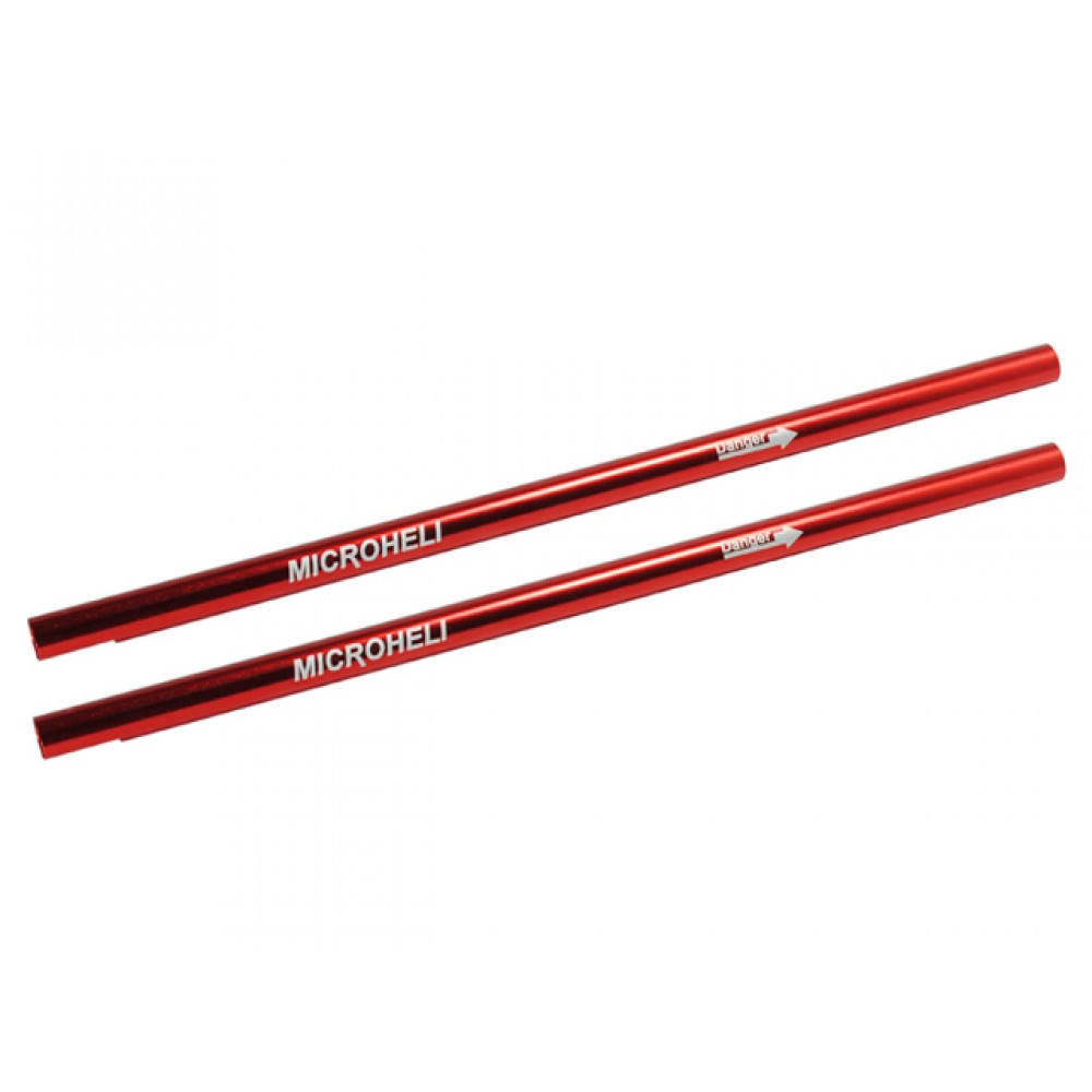CNC Aluminum 217mm Tail Boom Extension (RED) - BLADE 200 S