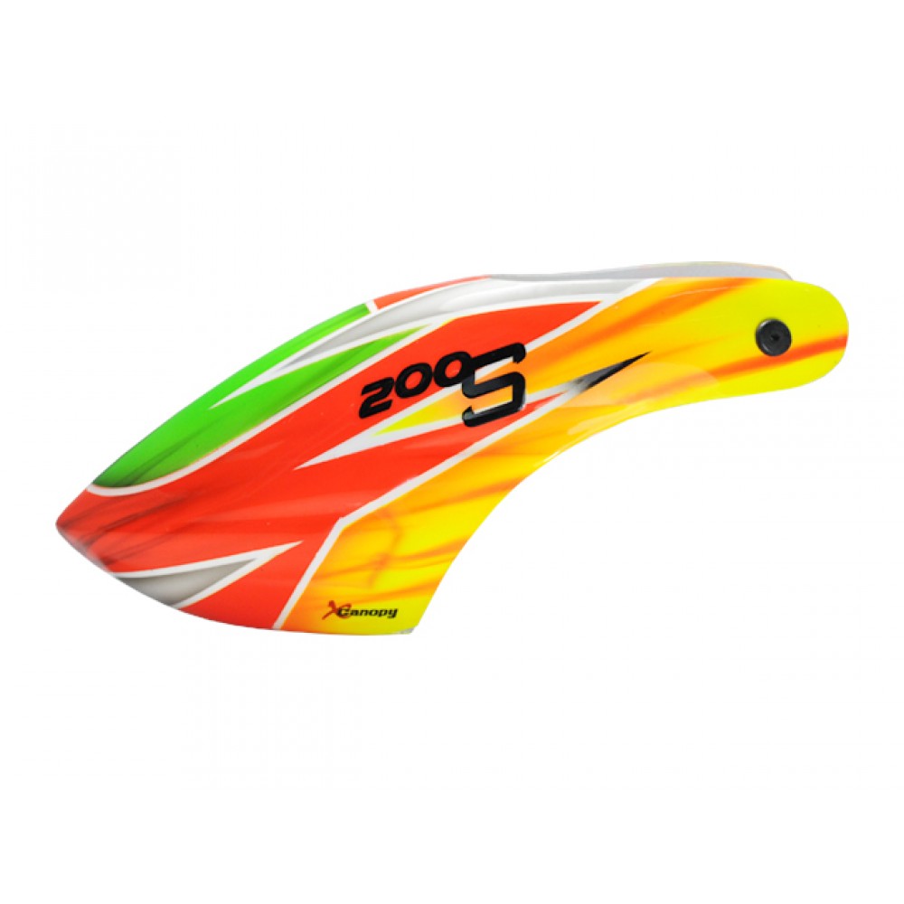 XCanopy Airbrush Fiberglass Darrak Canopy - BLADE 200S