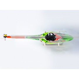 Airbrush Fiberglass Green Gears Fuselage set - BLADE 200 SRX