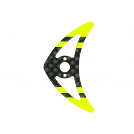 Carbon Fiber Horizontal Fin (YELLOW) - BLADE 200 SRX