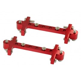 Aluminum Landing Gear Support (RED) (for MH Frame BLADE 2SRX series)