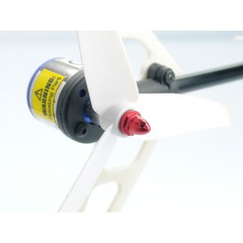 Precision CNC Aluminum Prop Adapter (RED) - BLADE 200 SRX