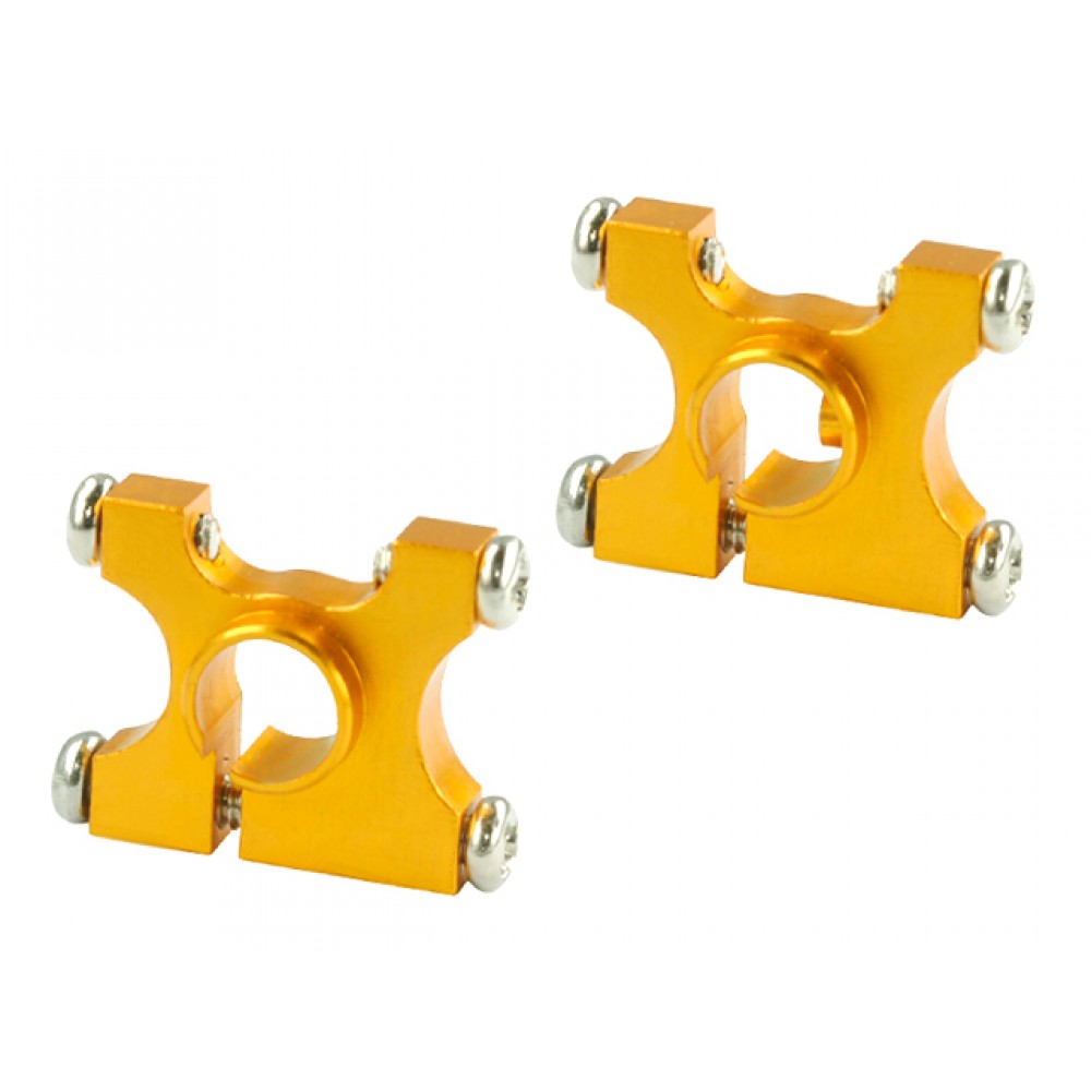 Aluminum Tail Boom Mount (GOLD) (for MH Frame BLADE 2SRX series)