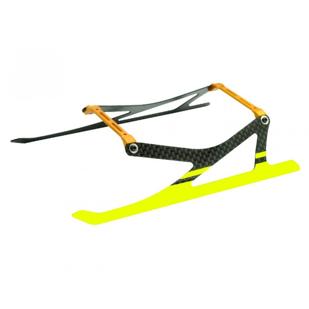 Aluminum/Carbon Fiber Landing Gear (YELLOW) - BLADE 200 SRX/ 200 S