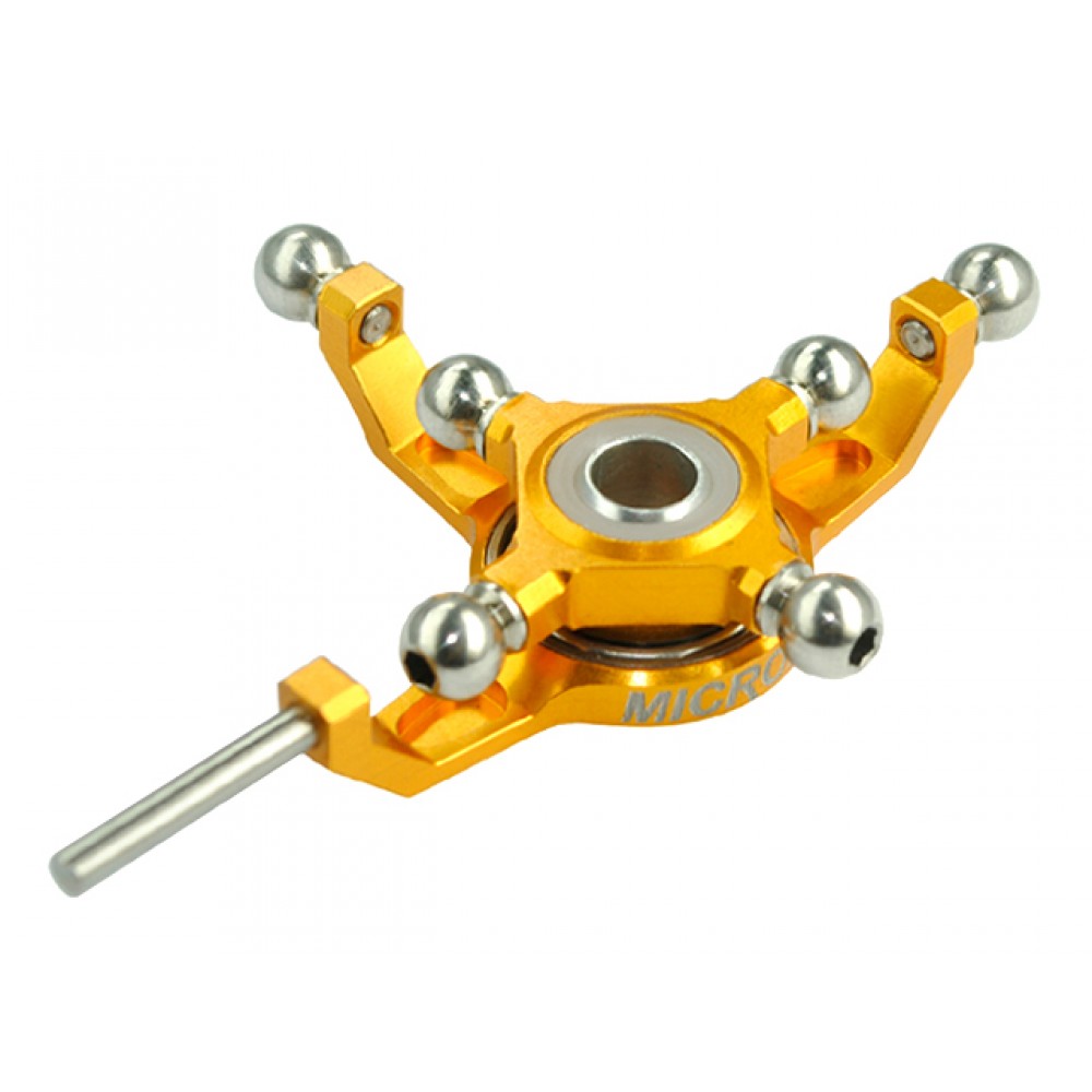 Precision CNC Aluminum Swashplate (GOLD) - BLADE 200 SRX/ 200 S