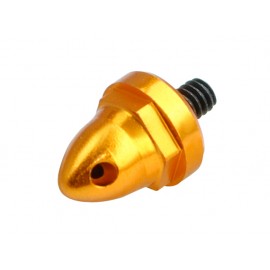 Precision CNC Aluminum Prop Adapter (GOLD) - BLADE 130S / 150S / 200S / 250CFX / 230S / V2 / Smart / REVOLUTION 235 CP