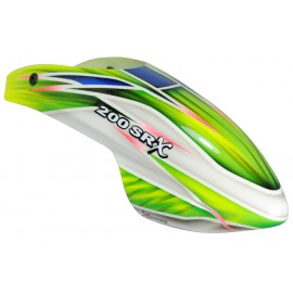 XCanopy Airbrush Fiberglass Shartery Canopy - BLADE 200 SRX