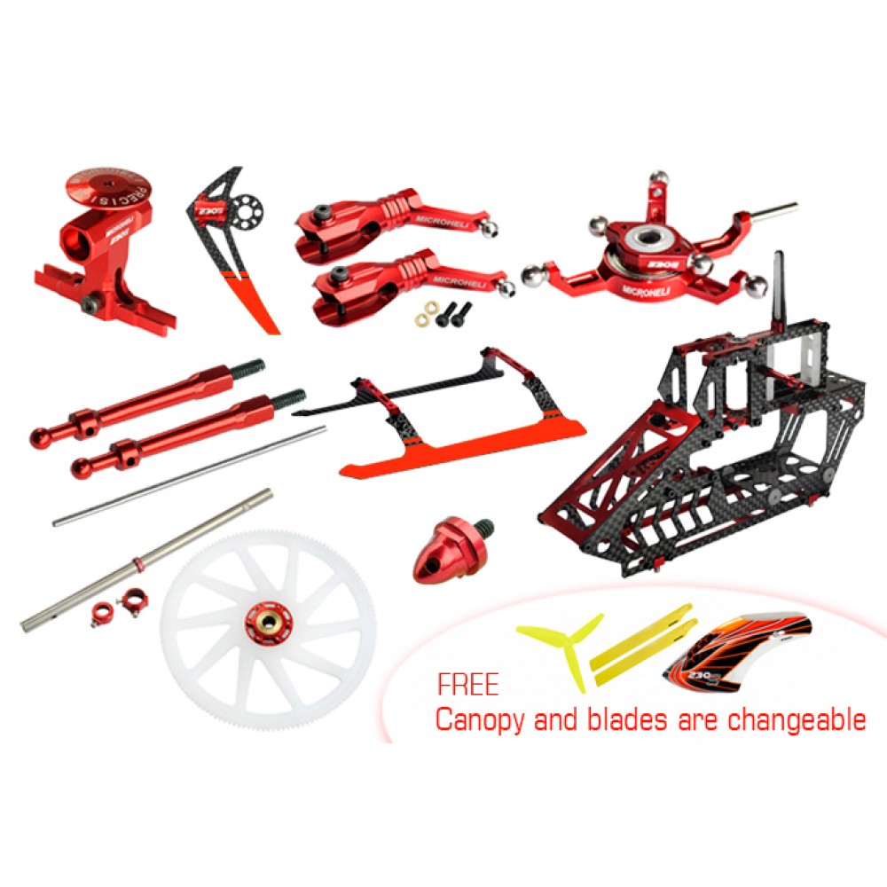 CNC Blade 230 S Performance package (RED) - BLADE 230 S
