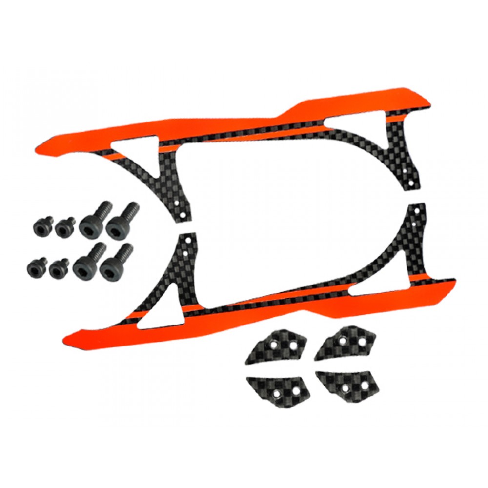 Carbon Fiber Landing Skids "A" Style (R) (for MH Landing Gear series)