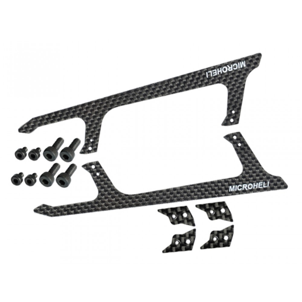 Low Profile Carbon Fiber Landing Skids "U" Style (for MH Landing Gear series)